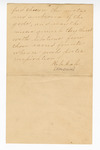 Letter: Rebekah Baldwin to Paul Laurence Dunbar, Page 10 of 10 by Ohio History Connection and Rebekah Baldwin