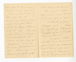 Letter: Rebekah Baldwin to Paul Laurence Dunbar, Page 7 and Page 8 of 9 by Ohio History Connection and Rebekah Baldwin