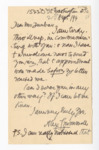 Letter: Alexander Crummell to Paul Laurence Dunbar, Page 1 of 2 by Ohio History Connection and Alexander Crummell