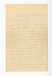 Letter: Rebekah Baldwin to Paul Laurence Dunbar, Page 1 of 8 by Ohio History Connection and Rebekah Baldwin