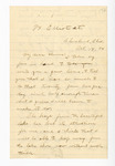 Letter: William A. Burns to Paul Laurence Dunbar, Page 1 of 5 by Ohio History Connection and William A. Burns