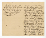Letter: Matilda Dunbar to Paul Laurence Dunbar, Page 2 and Page 3 of 3 by Matilda Dunbar and Ohio History Connection