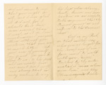 Letter: Rebekah Baldwin to Paul Laurence Dunbar, Page 2 and Page 3 of 8 by Rebekah Baldwin and Ohio History Connection