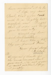 Letter: Rebekah Baldwin to Paul Laurence Dunbar, Page 8 of 8 by Rebekah Baldwin and Ohio History Connection