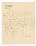 Letter: C.A. Thatcher to Paul Laurence Dunbar, Page 3 of 3 by Charles A. Thatcher and Ohio History Connection
