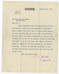 Letter: Century Magazine Associate Editor R.U. Johnson to Paul Laurence Dunbar by R. U. Johnson and Ohio History Connection