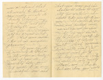 Letter: Rebekah Baldwin to Paul Laurence Dunbar, Page 2 and Page 3 of 6 by Rebekah Baldwin and Ohio History Connection
