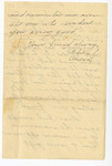 Letter: Rebekah Baldwin to Paul Laurence Dunbar, Page 6 of 6 by Rebekah Baldwin and Ohio History Connection