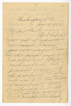 Letter: Rebekah Baldwin to Paul Laurence Dunbar, Page 1 of 8 by Ohio History Connection and Rebekah Baldwin