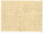 Letter: Rebekah Baldwin to Paul Laurence Dunbar, Page 6 and Page 7 of 8 by Ohio History Connection and Rebekah Baldwin