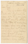 Letter: Maud Clark to Paul Laurence Dunbar, Page 1 of 6 by Ohio History Connection and Maud Clark