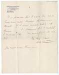 Letter: C.A. Thatcher to Paul Laurence Dunbar, Page 2 of 2 by Ohio History Connection and C. A. Thatcher