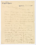 Letter: S.R. Gill of the Lakeside Company to Paul Laurence Dunbar by Ohio History Connection and S. R. Gill