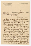 Letter: Richard Lew Dawson to Paul Laurence Dunbar, Page 1 of 6 by Ohio History Connection and Richard Lew Dawson