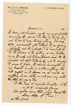 Letter: Richard Lew Dawson to Paul Laurence Dunbar, Page 3 of 6 by Ohio History Connection and Richard Lew Dawson