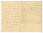 Letter: Rebekah Baldwin to Paul Laurence Dunbar, Page 2 and Page 3 of 3 by Ohio History Connection and Rebekah Baldwin