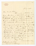 Letter: C.W. Dustin to "Uncle Billy," Page 1 of 1 by Ohio History Connection and C. W. Dustin