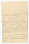 Letter: Joseph S. Cotter to Paul Laurence Dunbar, Page 1 of 4 by Ohio History Connection and Joseph S. Cotter