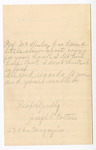 Letter: Joseph S. Cotter to Paul Laurence Dunbar, Page 4 of 4 by Ohio History Connection and Joseph S. Cotter