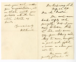 Letter: W.D. Howells to Paul Laurence Dunbar, Page 1 and Page 2 of 2 by Ohio History Connection and William Dean Howells
