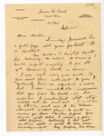 Letter: J.B. Pond to Paul Laurence Dunbar, Page 1 of 2 by Ohio History Connection and J. B. Pond