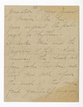 Letter: Mrs. E.M. Zimmerman to Paul Laurence Dunbar, Page 2 of 4 by Ohio History Connection and Mrs. E. M. Zimmerman