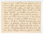 Letter: Martha Wright Evans to Paul Laurence Dunbar, Page 3 of 6 by Ohio History Connection and Martha Wright Evans