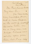 Letter: May S. Kirby (Mrs. J.A. Kirby) to Paul Laurence Dunbar, Page 1 of 3 by Ohio History Connection and May S. Kirby