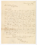 Letter: Charles Young to Paul Laurence Dunbar, Page 1 of 1 by Ohio History Connection and Charles Young