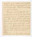 Letter: Lena M. Carson to Paul Laurence Dunbar, Page 2 of 3 by Ohio History Connection and Lena M. Carson