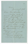 Letter: Lida Keck Wiggins to Paul Laurence Dunbar by Ohio History Connection and Lida Keck Wiggins