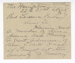 Letter: Effie J. Wood to Paul Laurence Dunbar, Page 1 of 3 by Ohio History Connection and Effie J. Wood