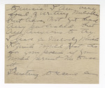 Letter: Effie J. Wood to Paul Laurence Dunbar, Page 2 of 3 by Ohio History Connection and Effie J. Wood