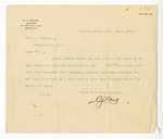 Letter: O.J. Bard to Paul Laurence Dunbar by Ohio History Connection and O. J. Bard