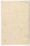 Letter: R.M. Burton (Uncle) to Paul Laurence Dunbar (Nephew), Page 1 of 2 by Ohio History Connection and Robert M. Burton