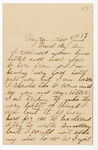 Letter: Matilda Dunbar to Paul Laurence Dunbar, Page 2 of 2 by Ohio History Connection and Matilda Dunbar