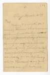 Letter: Unknown Sender to Paul Laurence Dunbar, Page 1 of 8 by Ohio History Connection and Unknown Sender