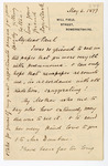 Letter: Rosa Clark to Paul Laurence Dunbar, Page 1 of 4 by Ohio History Connection and Rosa Clark