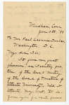 Letter informing Paul Laurence Dunbar of Conferral of an Honorary Master of Arts: Frederick H. Means to Paul Laurence Dunbar, Page 1 of 3 by Ohio History Connection, Frederick H. Means, and Atlanta University