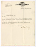 Letter: H.A. Tobey to Joseph Humphrey, Colorado Springs, Colorado by Ohio History Connection and H. A. Tobey
