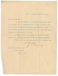 Letter: J. T. Eskridge to H.A. Tobey by Ohio History Connection and J. T. Eskridge