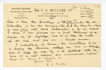 Letter: E.C. Martin of S.S. McClure Co. to Paul Laurence Dunbar, Page 2 of 2 by Ohio History Connection and E. C. Martin