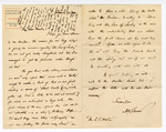 Letter: H.W. Lanier to E.C. Martin with Addendum to Paul Laurence Dunbar from E.C. Martin by Ohio History Connection and H. W. Lanier