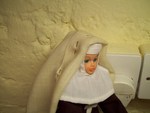 Headgear: Veil on Doll by Clare Veronica Wyman