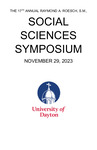 2023 Program: Raymond A. Roesch, S.M., Social Sciences Symposium by University of Dayton