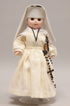 Doll wearing habit worn by Daughters of the Holy Spirit