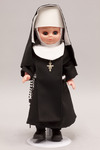 Doll wearing habit of an unidentified religious order