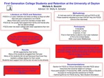 2012 - First-Generation Students and Retention at the University of Dayton