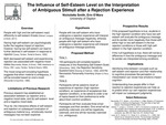The impact of self-esteem level on the interpretation of ambiguous stimuli after a rejection experience