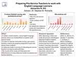 Preparing Pre-Service Teachers to work with English Language Learners